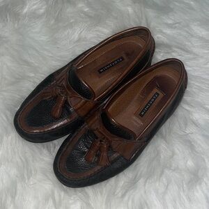 Florsheim Men's Two-Tone Leather Tassel Loafers